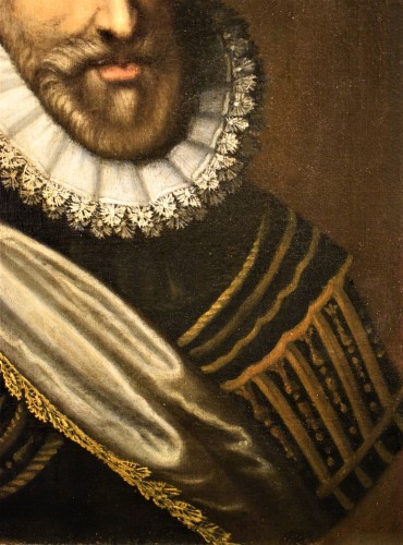 Portrait d'Henri IV roi de France - fin du 16e siècle - Renaissance